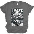 I Hate Everyone Introvert Anti-Social Dark Humor Unisex Jersey T-Shirt I Hate Everyone Introvert Anti-Social Dark Humor Unisex Jersey T-Shirt