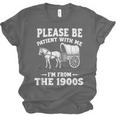 Heartwarming Wagon Please Be Patient I'm From The 1900s Unisex Jersey T-Shirt