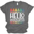 Hello Kindergarten First Day Back To School Graduation Unisex Jersey T-Shirt