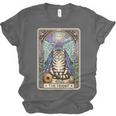 The Hermit Cat Tarot Card Introvert By Georgi Unisex Jersey T-Shirt The Hermit Cat Tarot Card Introvert By Georgi Unisex Jersey T-Shirt