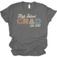 High School Grad 2023 Class Of 2023 Retro Graduation Done Unisex Jersey T-Shirt