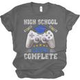 High School Level Complete Class Of 2025 Graduation Unisex Jersey T-Shirt
