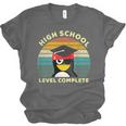 High School Level Complete Graduation Senior Students Unisex Jersey T-Shirt