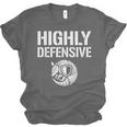 Highly Defensive Armadillo Shield Introvert Boundaries Unisex Jersey T-Shirt Highly Defensive Armadillo Shield Introvert Boundaries Unisex Jersey T-Shirt