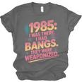 Hilarious 1985 Big Hair Bangs Joke For Gen X Nostalgia Unisex Jersey T-Shirt Hilarious 1985 Big Hair Bangs Joke For Gen X Nostalgia Unisex Jersey T-Shirt