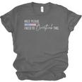 Hold On Let Me Overthink This Loading Anxiety Introvert Fun Unisex Jersey T-Shirt