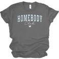 Homebody Club Checkerboard Introvert Self Growth Work Home Unisex Jersey T-Shirt Homebody Club Checkerboard Introvert Self Growth Work Home Unisex Jersey T-Shirt