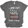 Homeland Security Degree Graduation Film Clapper Unisex Jersey T-Shirt