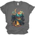 Id Rather Be Camping Great Outdoors Love Glamping Introvert Unisex Jersey T-Shirt