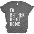 I'd Rather Be At Home Antisocial Introvert Tee Unisex Jersey T-Shirt