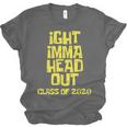 Ight Imma Head Out Class Of 2020 Graduation Meme Unisex Jersey T-Shirt