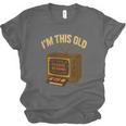 I'm This Old Please Rewind 80s 90s Nostalgia VHS VCR Unisex Jersey T-Shirt
