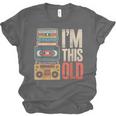 I'm This Old Vintage Cassette Tape Nostalgia Unisex Jersey T-Shirt