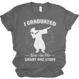 Now I'm Like Smart And Stuff Funny Graduation Tshirt Unisex Jersey T-Shirt