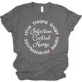 Infection Control Nurse Nurses Graduation Medical Love Unisex Jersey T-Shirt
