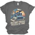Instant Magic Frozen In Time Retro Camera Nostalgia Unisex Jersey T-Shirt Instant Magic Frozen In Time Retro Camera Nostalgia Unisex Jersey T-Shirt