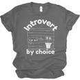 Introvert By Choice Introverted Unisex Jersey T-Shirt Introvert By Choice Introverted Unisex Jersey T-Shirt