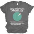 Introvert Introverted Person Awkward Introverts Dog Lover Unisex Jersey T-Shirt