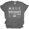 Introvert Label Signs Unisex Jersey T-Shirt Introvert Label Signs Unisex Jersey T-Shirt