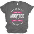 Introvert Looking To Be Adopted Introvert Humor Unisex Jersey T-Shirt