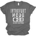 Introvert Mode On Introverted Person Joke Unisex Jersey T-Shirt