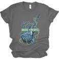 Introvert Music Lover Electric Guitar Rock Unisex Jersey T-Shirt