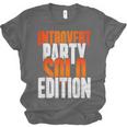 Introvert Party Solo Edition Sarcastic People Hater Unisex Jersey T-Shirt Introvert Party Solo Edition Sarcastic People Hater Unisex Jersey T-Shirt