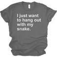 Introvert Pet Snake Owner Unisex Jersey T-Shirt