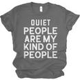 Introvert Quiet People Are My Kind Of People Unisex Jersey T-Shirt Introvert Quiet People Are My Kind Of People Unisex Jersey T-Shirt