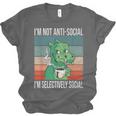 Introvert Selectively Social Anti-Social Shy Unisex Jersey T-Shirt Introvert Selectively Social Anti-Social Shy Unisex Jersey T-Shirt