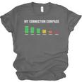Introvert Tired Battery Unisex Jersey T-Shirt Introvert Tired Battery Unisex Jersey T-Shirt