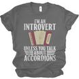 Im An Introvert Unless You Talk About Accordions Unisex Jersey T-Shirt Im An Introvert Unless You Talk About Accordions Unisex Jersey T-Shirt