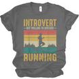 Introvert But Willing To Discuss Running Unisex Jersey T-Shirt
