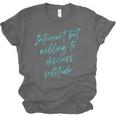 Introvert But Willing To Discuss Solitude Unisex Jersey T-Shirt Introvert But Willing To Discuss Solitude Unisex Jersey T-Shirt