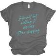 Introvert But Willing To Discuss Stone Skipping Unisex Jersey T-Shirt