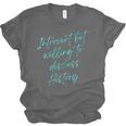 Introvert But Willing To Discuss History Unisex Jersey T-Shirt