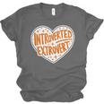 Introverted Extrovert People Hater Calm Peace Lover Unisex Jersey T-Shirt Introverted Extrovert People Hater Calm Peace Lover Unisex Jersey T-Shirt