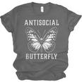 Introverted Introvert Antisocial Butterfly Unisex Jersey T-Shirt Introverted Introvert Antisocial Butterfly Unisex Jersey T-Shirt