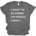 Introverted Non Social Independent Women Men Unisex Jersey T-Shirt