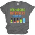 Introverted Recharging Introvert Saying Sarcasm Unisex Jersey T-Shirt Introverted Recharging Introvert Saying Sarcasm Unisex Jersey T-Shirt