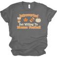 Introverted But Willing To Discuss Football Fall Unisex Jersey T-Shirt