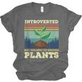Introverted But Willing To Discuss Plants Unisex Jersey T-Shirt