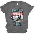Introverted But Willing Discuss Skincare Unisex Jersey T-Shirt Introverted But Willing Discuss Skincare Unisex Jersey T-Shirt