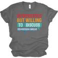Introverted But Willing To Discuss Sourdough Bread Unisex Jersey T-Shirt