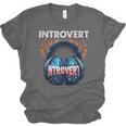 Introvert's Best Friend Noise-Canceling Headphones Unisex Jersey T-Shirt