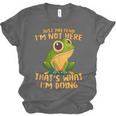 Introverts Thats What Im Doing Just Pretends Unisex Jersey T-Shirt