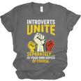 Introverts Unite Introvert Antisocial Anti Social Unisex Jersey T-Shirt Introverts Unite Introvert Antisocial Anti Social Unisex Jersey T-Shirt