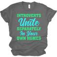 Introverts Unite Introvert Antisocial Sarcasm Anti Social Unisex Jersey T-Shirt Introverts Unite Introvert Antisocial Sarcasm Anti Social Unisex Jersey T-Shirt
