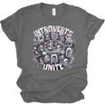 Introverts Unite Quirky Solitude Unisex Jersey T-Shirt Introverts Unite Quirky Solitude Unisex Jersey T-Shirt