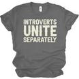 Introverts Unite Separately I Introvert Unisex Jersey T-Shirt Introverts Unite Separately I Introvert Unisex Jersey T-Shirt